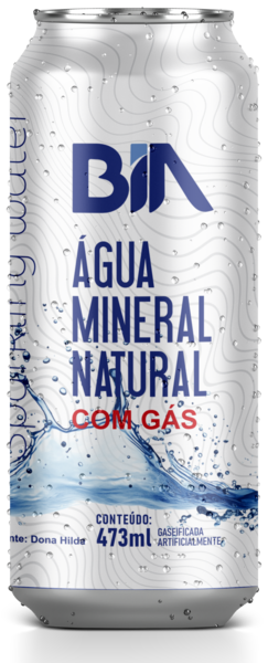 AGUA MINERAL BIA COM GAS