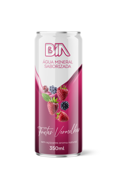 LATA SABORIZADA 350ML frutas vermelhas