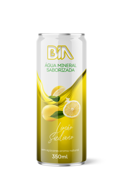 LATA SABORIZADA 350ML limão siciliano