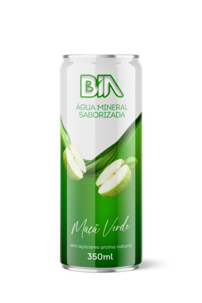 LATA SABORIZADA 350ML maçã verde