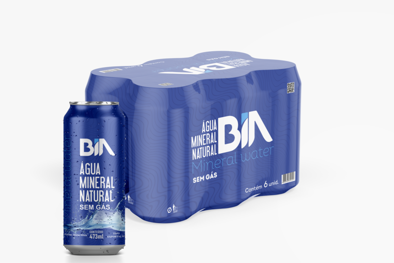 SHRINK ABUAS DE LATA 6 LATAS SEM GAS